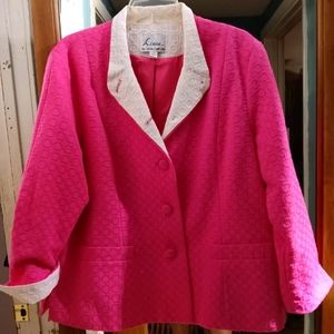 Linea by Louis Dell'Olio Very Pink jacket